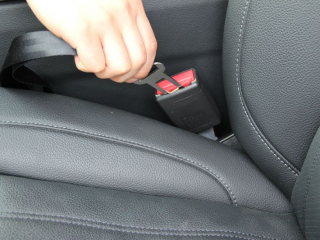 INNX OP904001 Nylon Material Vehicle Ajustable Seat Belt  Safety Harness Seatbelt Tether Car Restraint for Pets, Dog Cat (2pack, black)