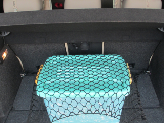 INNX OP102002 Trunk Cargo storage net 27.5"X27.5" 70x70 cm 