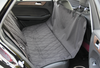 INNX OP902001 Waterproof Quilted Dog Seat Cover with Non Slip Backing  Covertible Hammock Bench Seat Cover for Sedan Cars, Trucks, SUVs or Minivans Size 58" Wx54"